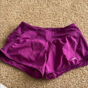Nike Purple DRI-FIT Running Shorts